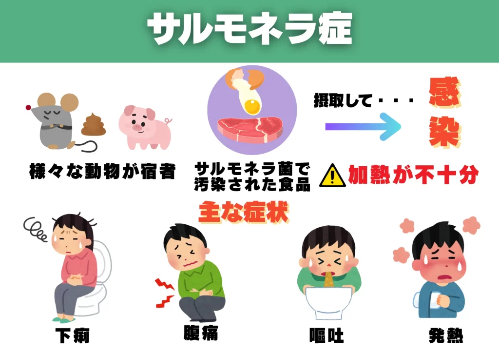 ネズミ感染症　サルモネラ症